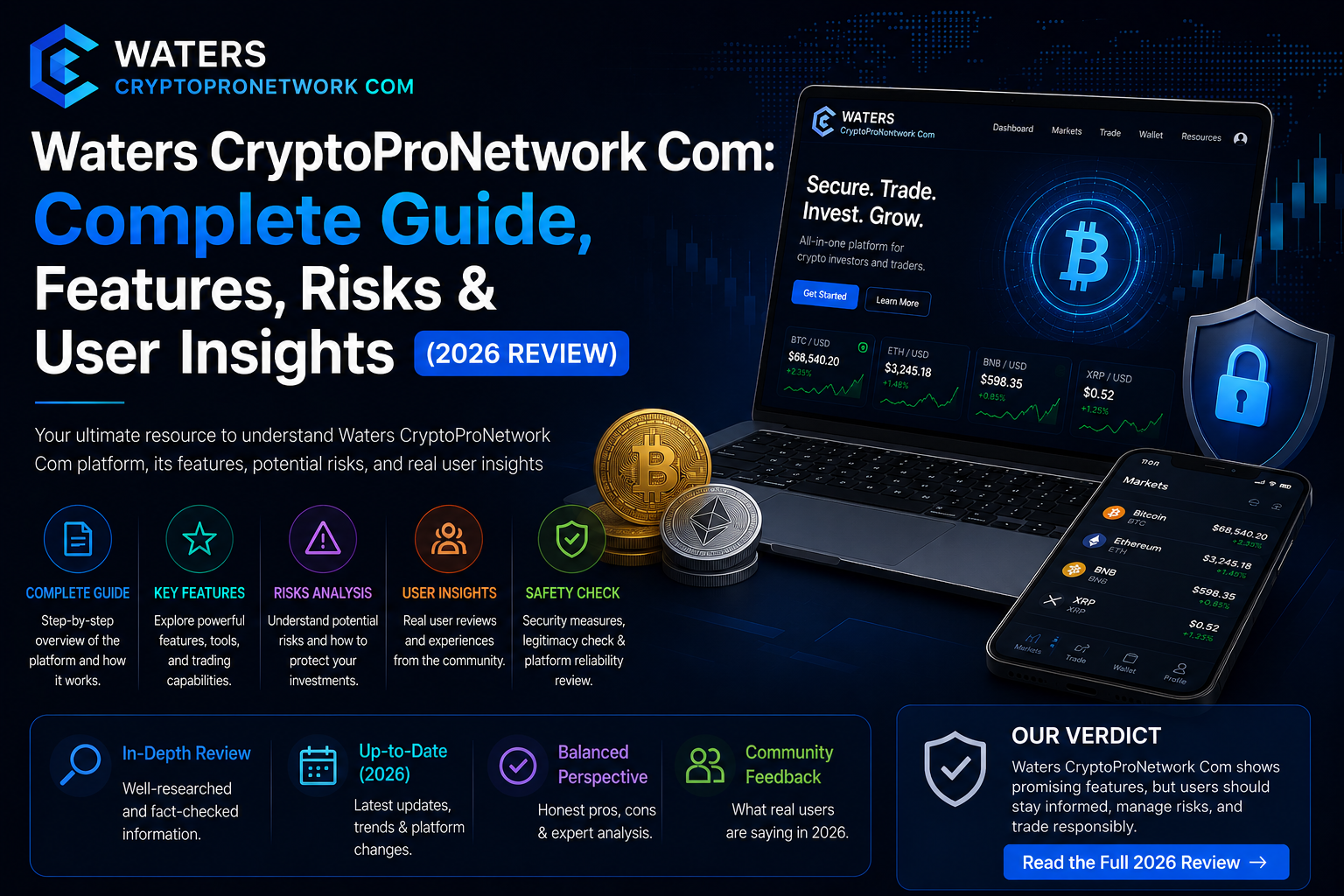 Waters CryptoProNetwork Com: Complete Guide, Features, Risks & User Insights (2026 Review)